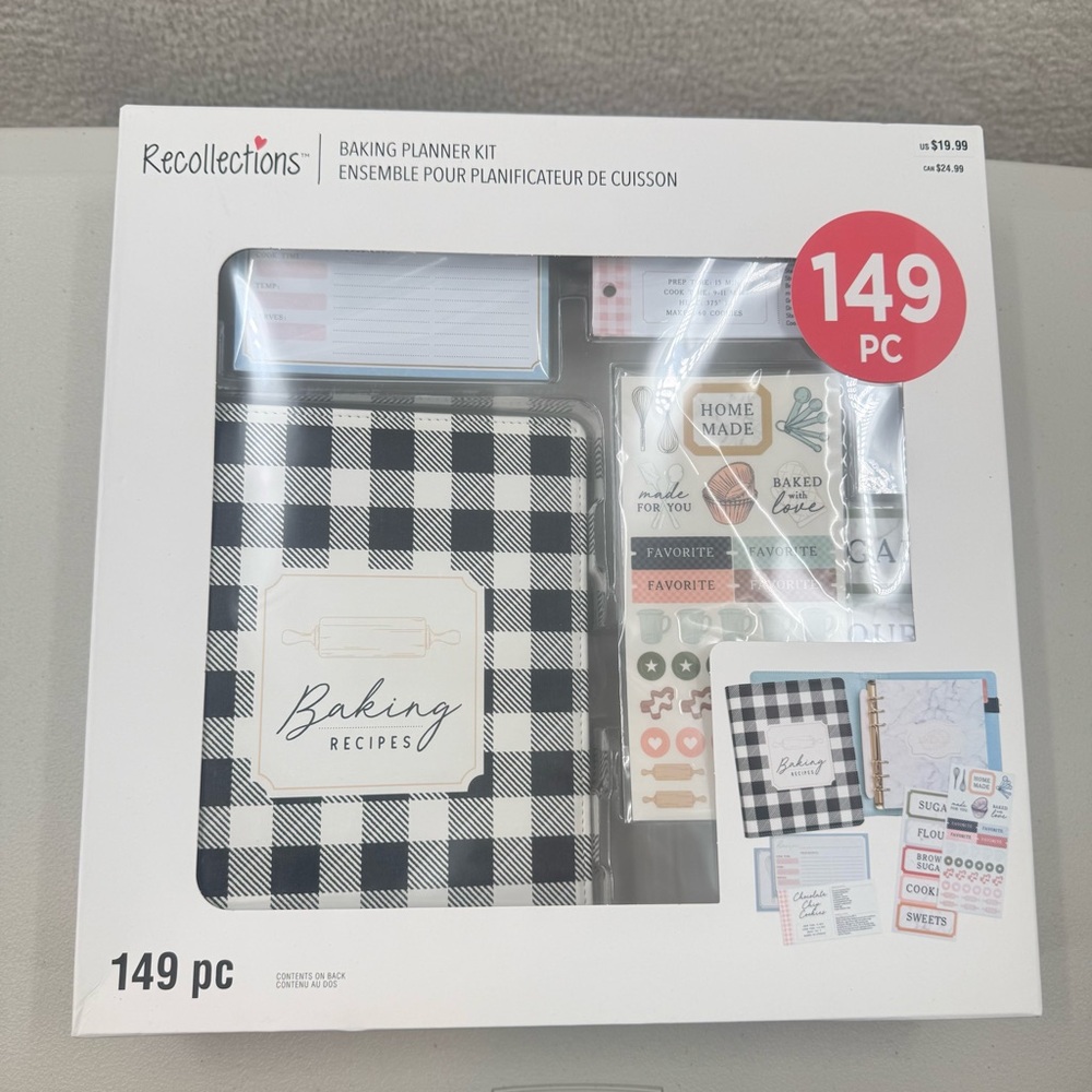 Recollections Baking Planner Kit 149pc